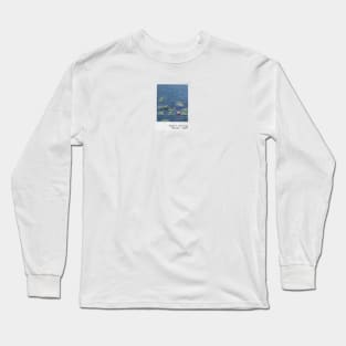 heart strings - monet's waterlilies Long Sleeve T-Shirt